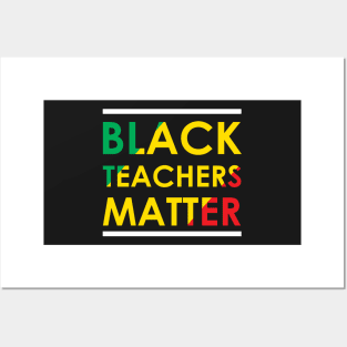 black teacher matter Posters and Art